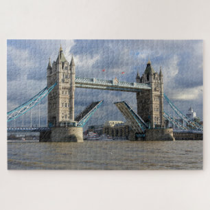 タワーブリッジ – ロンドン – 20x30 - 1014個。 ジグソーパズル
