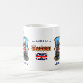 タワーブリッジ – 英国ロンドン コーヒーマグカップ (中央)