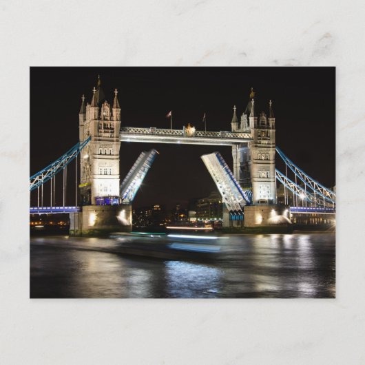 タワーブリッジatナイト ポストカード (正面)