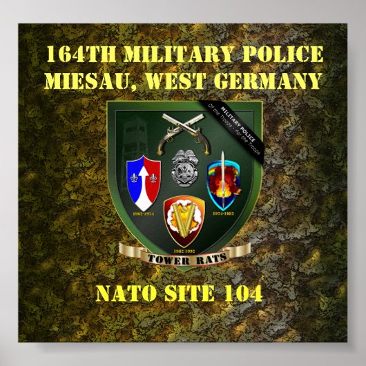 タワーラットパッチプリント ポスター (正面)