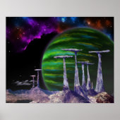 タワーロック(20 x 16) ポスター (正面)