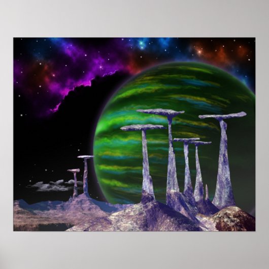 タワーロック(20 x 16) ポスター (正面)