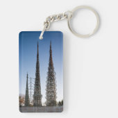 タワーワットのロサンゼルス キーホルダー (裏面)