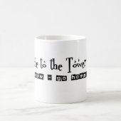 タワー地区への歓迎! コーヒーマグカップ (中央)