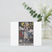 タワー型タロットカード画像 ポストカード (スタンド正面)