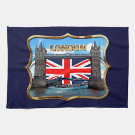 タワー橋 キッチンタオル