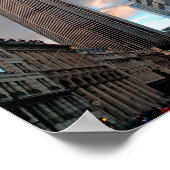 タワー42旧ナットウェスト建物ロンドンUK ポスター (角)