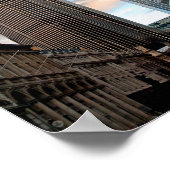 タワー42旧ナットウェスト建物ロンドンUK ポスター (角)