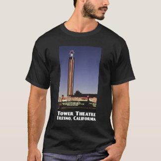 タワー、フレズノの暗闇のTシャツ Tシャツ