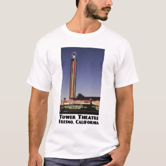 タワー、フレズノの白のTシャツ Tシャツ