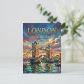 タワー・ブリッジ（イギリス） ポストカード (スタンド正面)