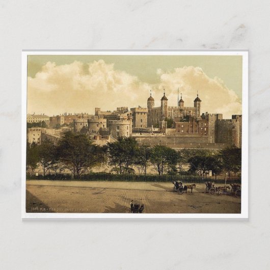 タワー,ロンドン,イングランド珍しいフォトクロム ポストカード (正面)