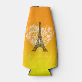 タワー&碑文パリインハート ボトルクーラー
