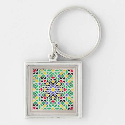 タワーoの東側のdadoのモザイク キーホルダー (正面)