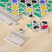 タワーoの東側のdadoのモザイク ジグソーパズル (側面)