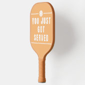 タンおもしろい文字スローガン ピックルボールラケット (左)