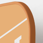 タンおもしろい文字スローガン ピックルボールラケット (左詳細)