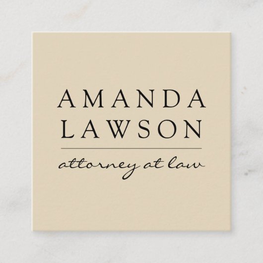 タンお洒落グレイ(アポイントメント) 予約カード (正面)