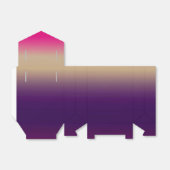 タンからグレープグラデーションデザイン フェイバーボックス (折り畳みなし)