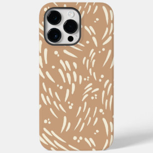 タンとクリームの流れ Case-Mate iPhone 14 PRO MAXケース