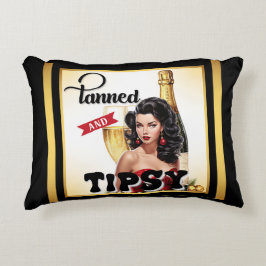 タンとティプシーのピンナップ・ピロー アクセントクッション