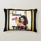 タンとティプシーのピンナップ・ピロー アクセントクッション (裏面)