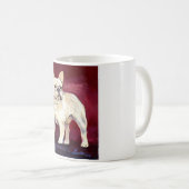 タンのフレンチブルドッグ コーヒーマグカップ (正面右)