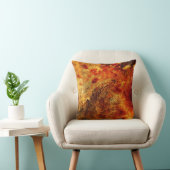 タンの燃やされたオレンジ抽象的な装飾用クッション クッション (椅子)