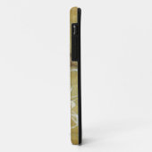 タンの背景の抽象的なシルエットの絵画 Case-Mate iPhoneケース (裏面/左)