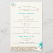 タンアイボリーかわいいビーチ結婚式旅行日程 (正面)