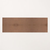 タンアリゲータテクスチャプリント ヨガマット (正面(横))