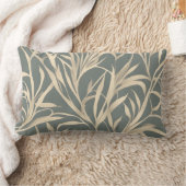 タンウィロー葉イオングレーセージ ランバークッション (ブランケット)