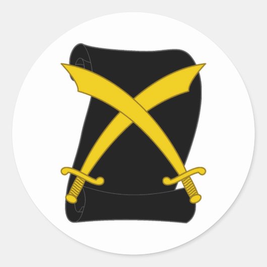 タンウェイアウーポレースバッジクラシックラウンドSのカントン ラウンドシール (正面)