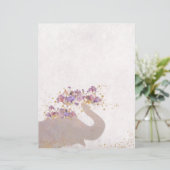 タンエレファントドリーミーボホシックスクラップブック作り紙 (スタンド正面)