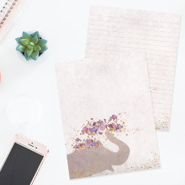 タンエレファントドリーミーボホシックスクラップブック作り紙