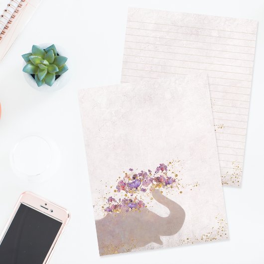 タンエレファントドリーミーボホシックスクラップブック作り紙