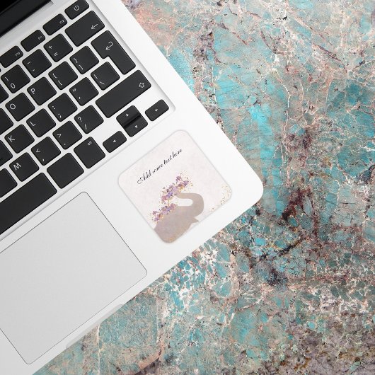 タンエレファントドリーミーボホシックスクラップブック作り スクエアシール