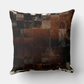 タンカウハイドパッチワークプリントクッション クッション (裏面)