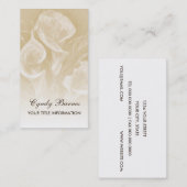 タンカラユリ名刺 名刺 (正面/裏面)