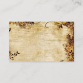 タンカードの紅葉素朴が〜に 名刺 (裏面)