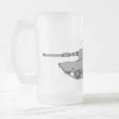 タンカー最高の – 今までの仕事 フロストグラスビールジョッキ (左)