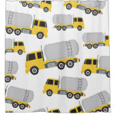 タンカー貨物輸送用トラック シャワーカーテン (正面)