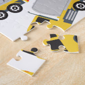 タンカー貨物輸送用トラック ジグソーパズル (側面)