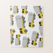 タンカー貨物輸送用トラック ジグソーパズル (縦)