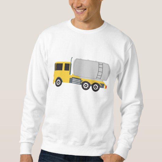 タンカー貨物輸送用トラック スウェットシャツ (正面)