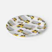 タンカー貨物輸送用トラック ペーパープレート (アングル)