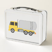 タンカー貨物輸送用トラック メタルランチボックス (裏面)