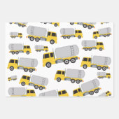 タンカー貨物輸送用トラック ラッピングペーパーシート (正面3)