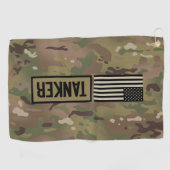 タンカー(カムフラージュ) ゴルフタオル (横)