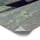 タンカー・トラック高速道路運転運輸芸術ポスター ポスター (角)